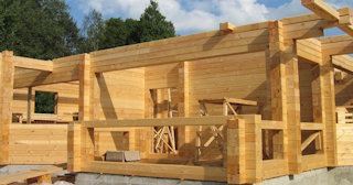 Дом из профилированного бруса от 132002 рублей - строительство под ключ в Кохме