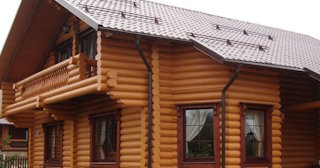 Строительство дома из оцилиндрованного бревна в Кохме - от 132002 рублей